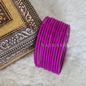 Matte Bangles - Berry