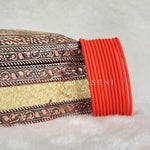 Load image into Gallery viewer, Matte Bangles - Dark Orange
