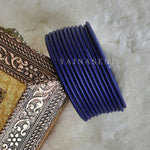 Load image into Gallery viewer, Matte Bangles - Navy Blue
