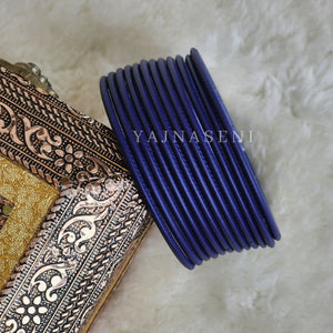 Matte Bangles - Navy Blue
