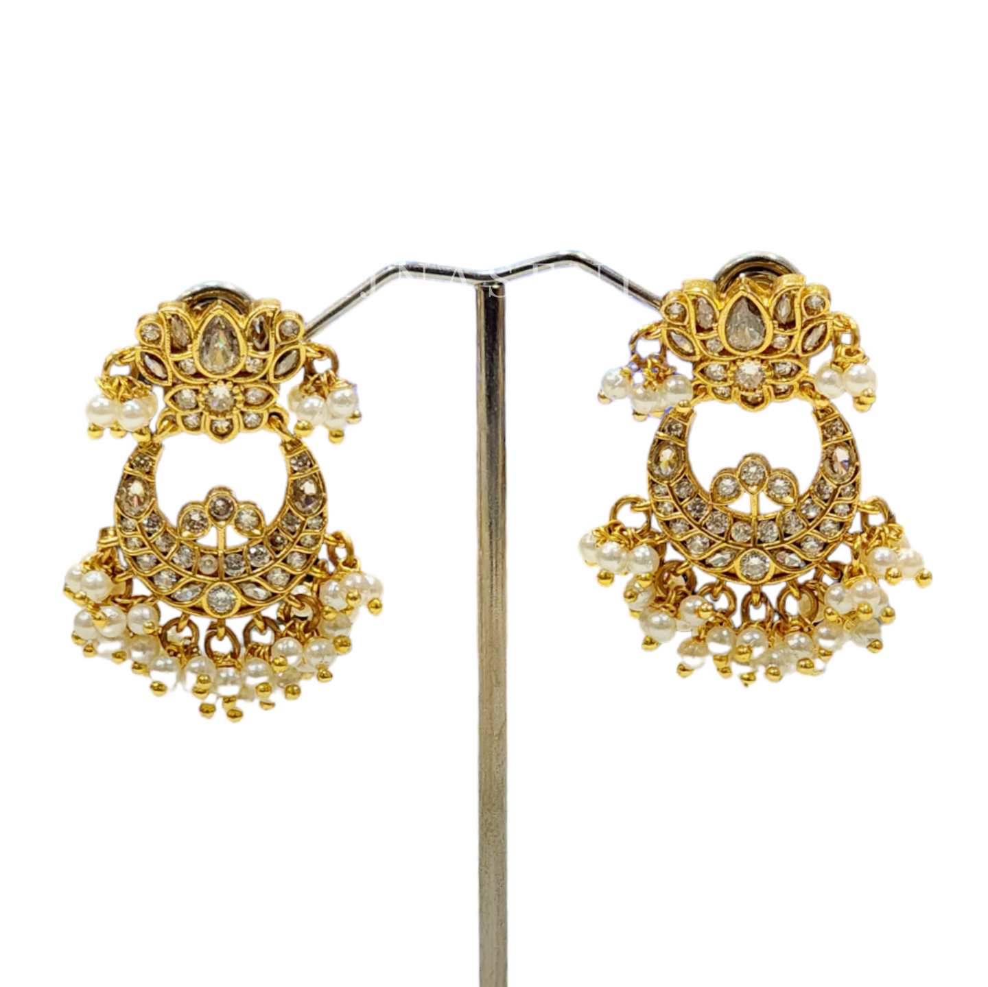 SARIKA earrings (White)