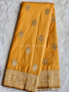 Soft Semi Silk Saree - Sandalwood