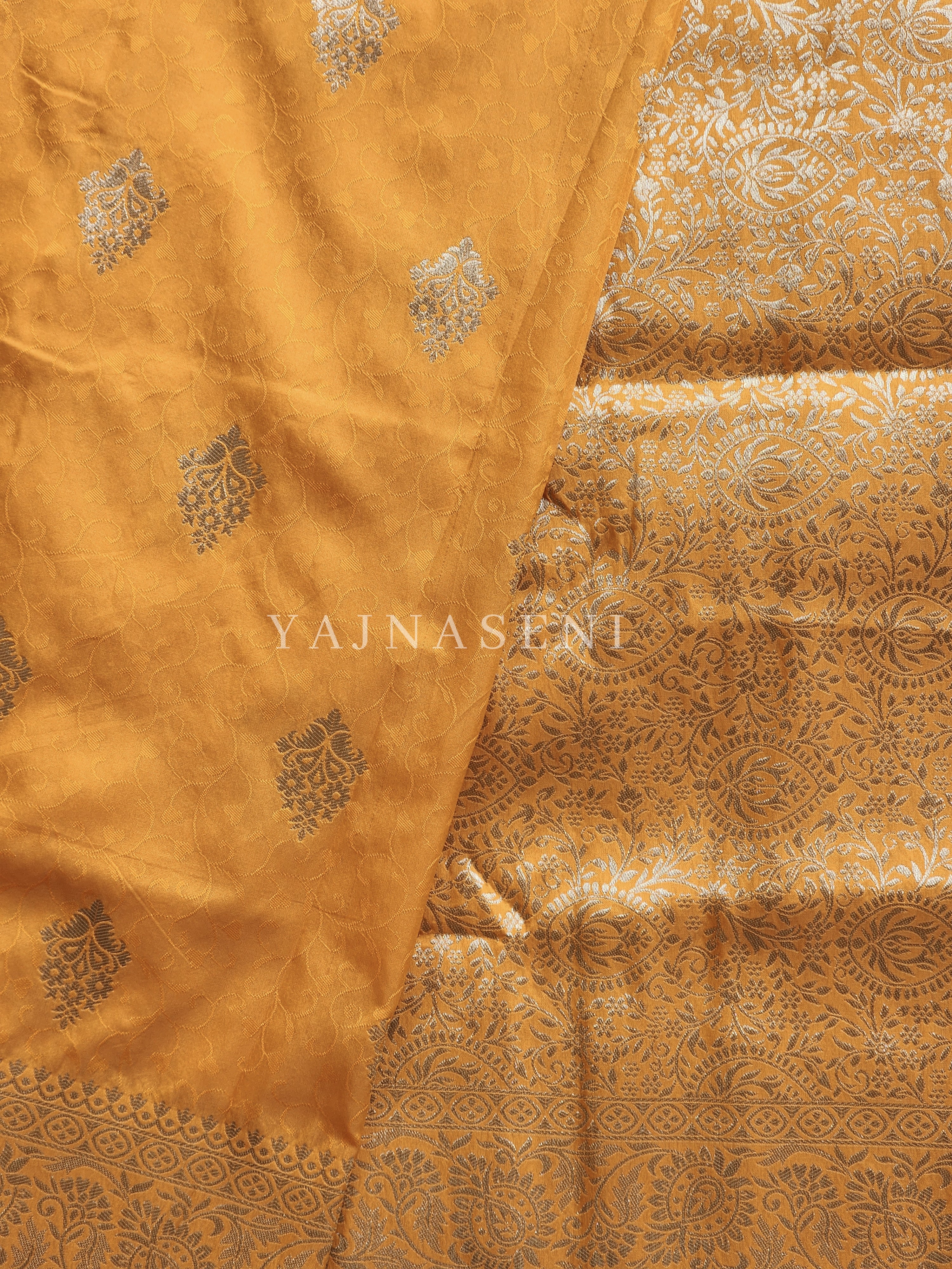 Soft Semi Silk Saree - Sandalwood