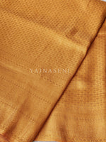 Load image into Gallery viewer, Kubera Pattu Saree - Dark Mustard

