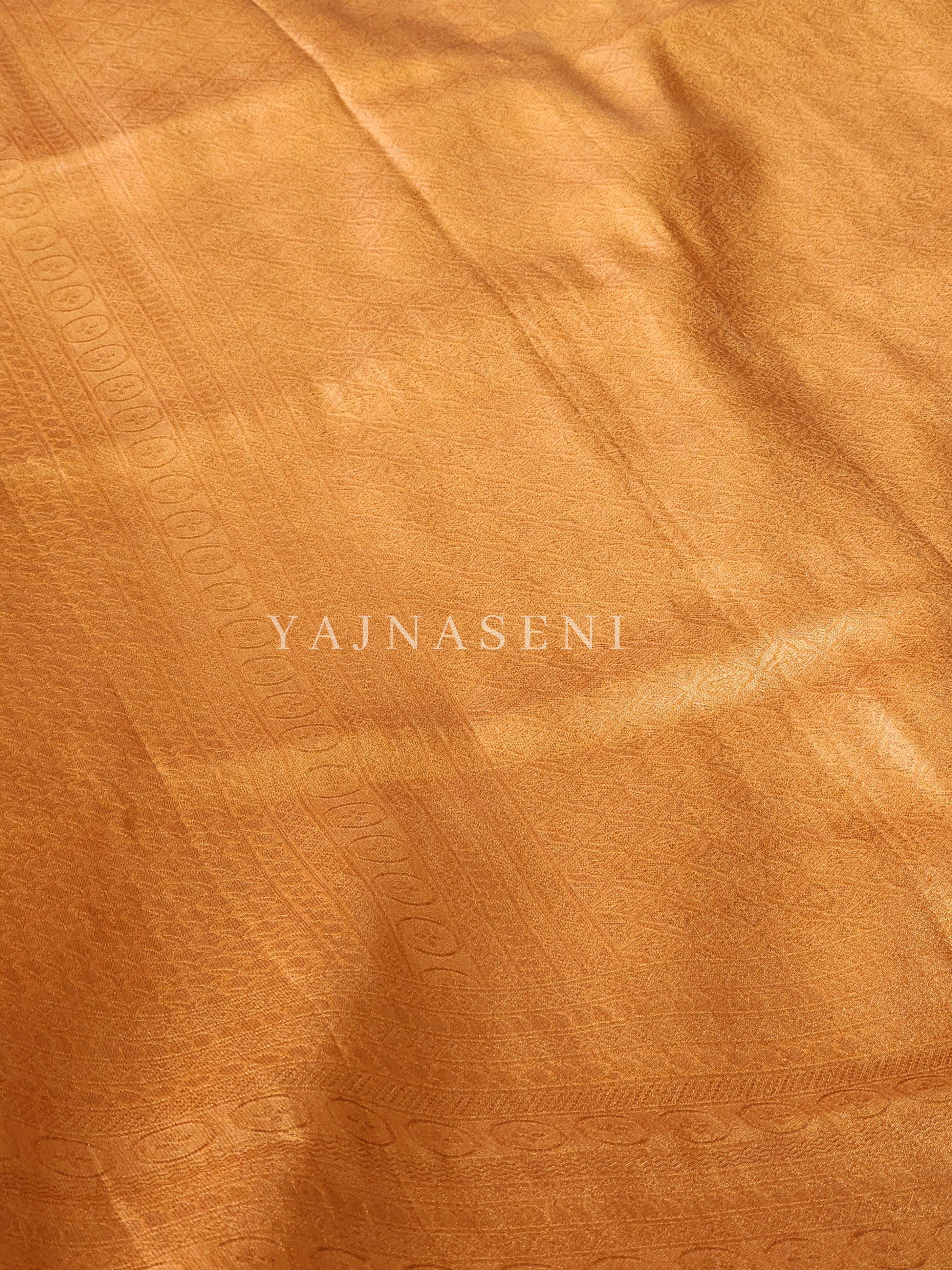 Kubera Pattu Saree - Dark Mustard