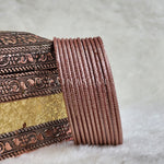 Load image into Gallery viewer, Solid Colour Metallic Bangles - Blush
