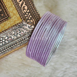 Load image into Gallery viewer, Solid Colour Metallic Bangles - Lilac
