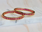 Load image into Gallery viewer, RITHIKA - pair of bangles (Rani)
