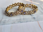 Load image into Gallery viewer, ANAMIKA - pair of bangles (Amethyst)

