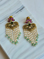 Load image into Gallery viewer, ASHWINI earrings (Rani x Mint)
