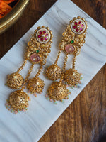Load image into Gallery viewer, SAYALI Earrings (Pink)
