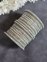 Load image into Gallery viewer, FANAA Bangle Set (Silver)
