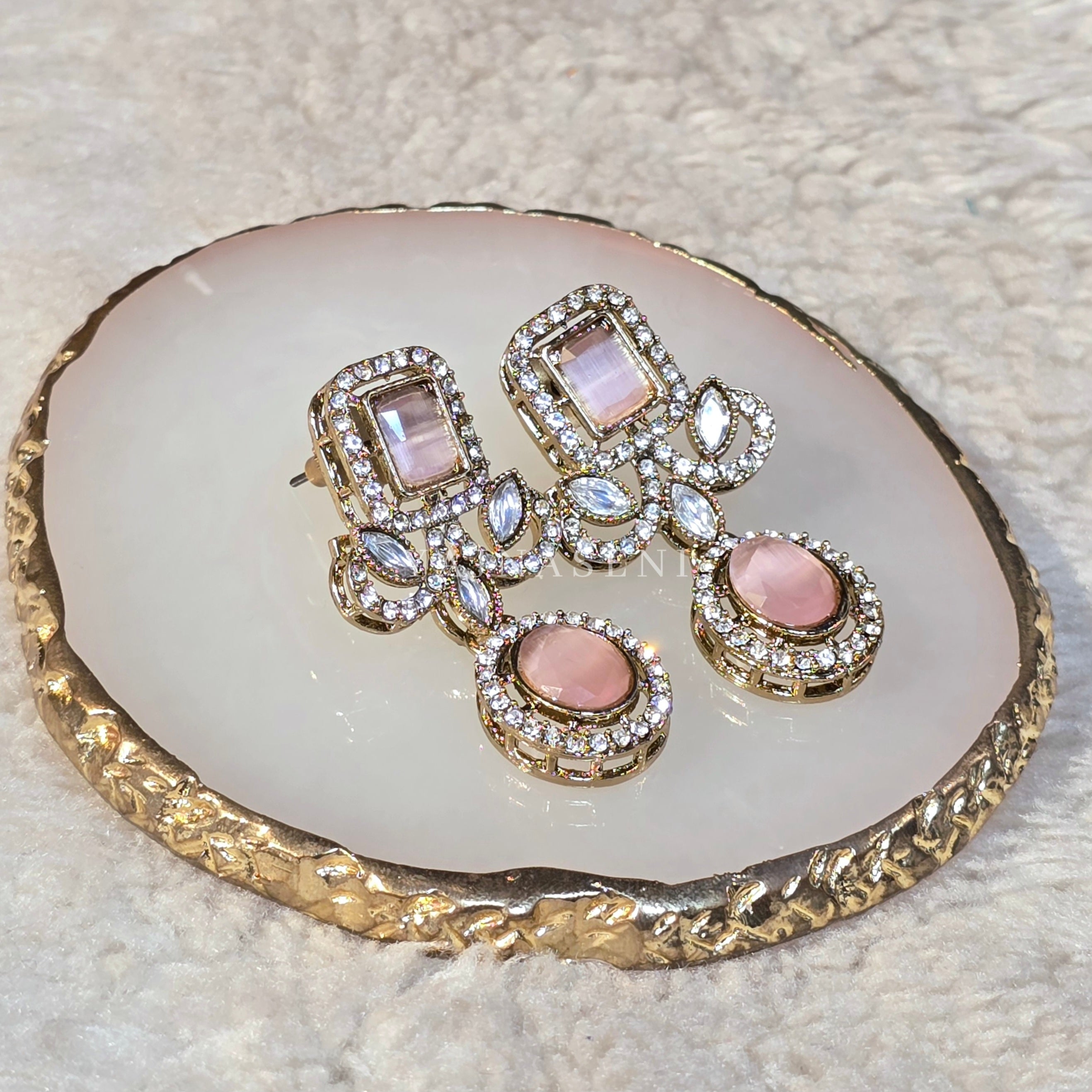 VIYA Earrings (Pink)