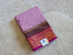 Load image into Gallery viewer, Kanchi Cotton Saree : Light Purple x Magenta
