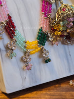 Load image into Gallery viewer, MYSHA Jhumkas w Maatal set
