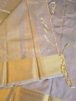 Load image into Gallery viewer, Dainty Motifs x Semi Soft Silk Saree - Blush
