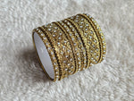 Load image into Gallery viewer, NAVIKA - Set of bangles (Champagne)
