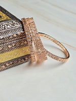 Load image into Gallery viewer, TASHA - Set of 4 bangles (Rosegold)
