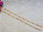 Load image into Gallery viewer, Anklet - MEERA (Rani x Green)
