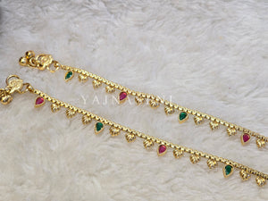 Anklet - MEERA (Rani x Green)