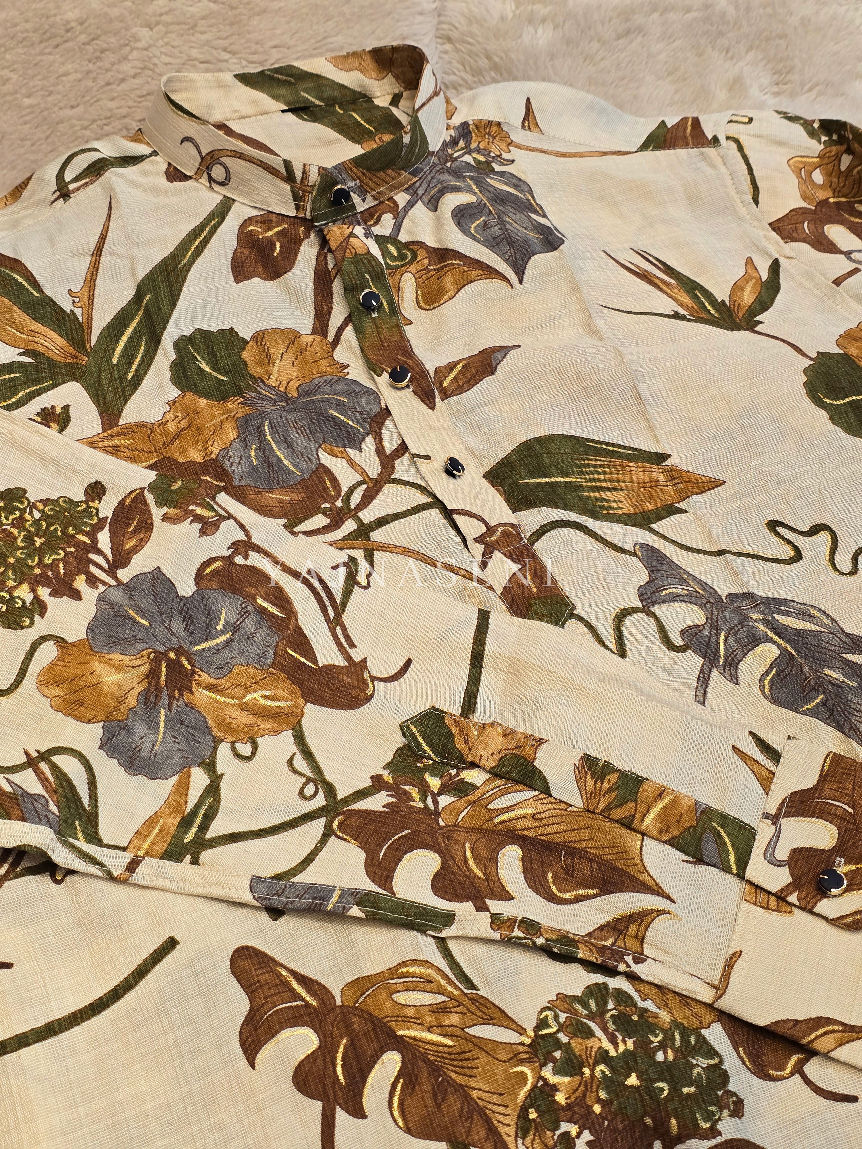 DHRUV [L/40] - Men Short Kurta Top