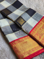 Load image into Gallery viewer, RAJSI CHITRA - Pure Kanjivaram Silk Saree with Gold Zari
