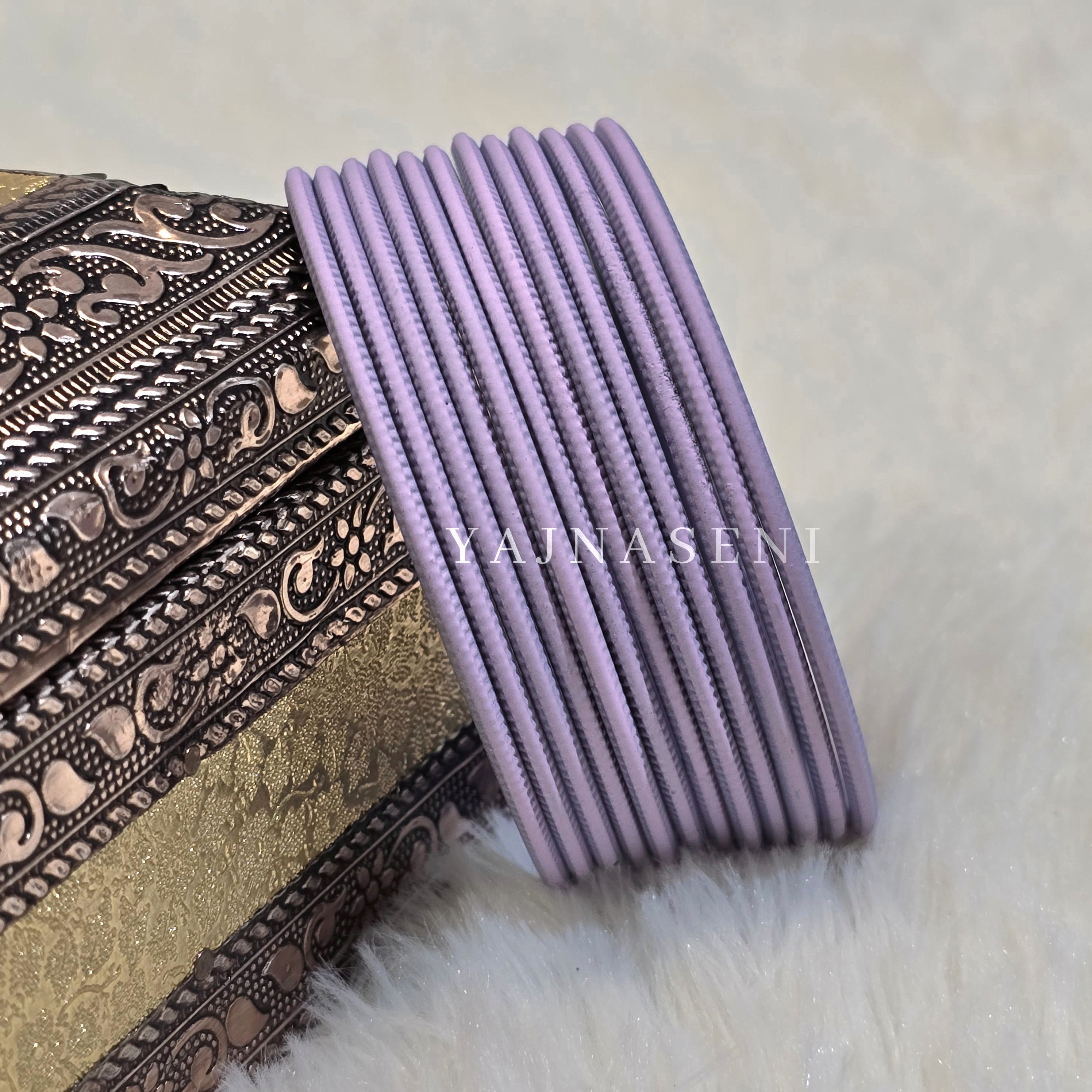 Matte Bangles - Light Purple