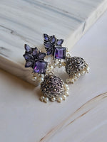 Load image into Gallery viewer, NIRA earrings (Amethyst)
