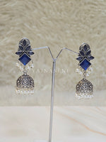 Load image into Gallery viewer, NIRA earrings (Dark Blue)
