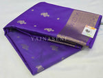 Load image into Gallery viewer, Mughal Motifs x Semi Soft Silk Saree - Amethyst
