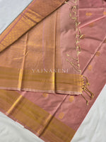 Load image into Gallery viewer, Antique Charms x Semi Soft Silk Saree - Blush
