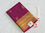 Load image into Gallery viewer, Antique Charms x Semi Soft Silk Saree - Mulberry
