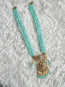 ABARNA necklace (aqua)