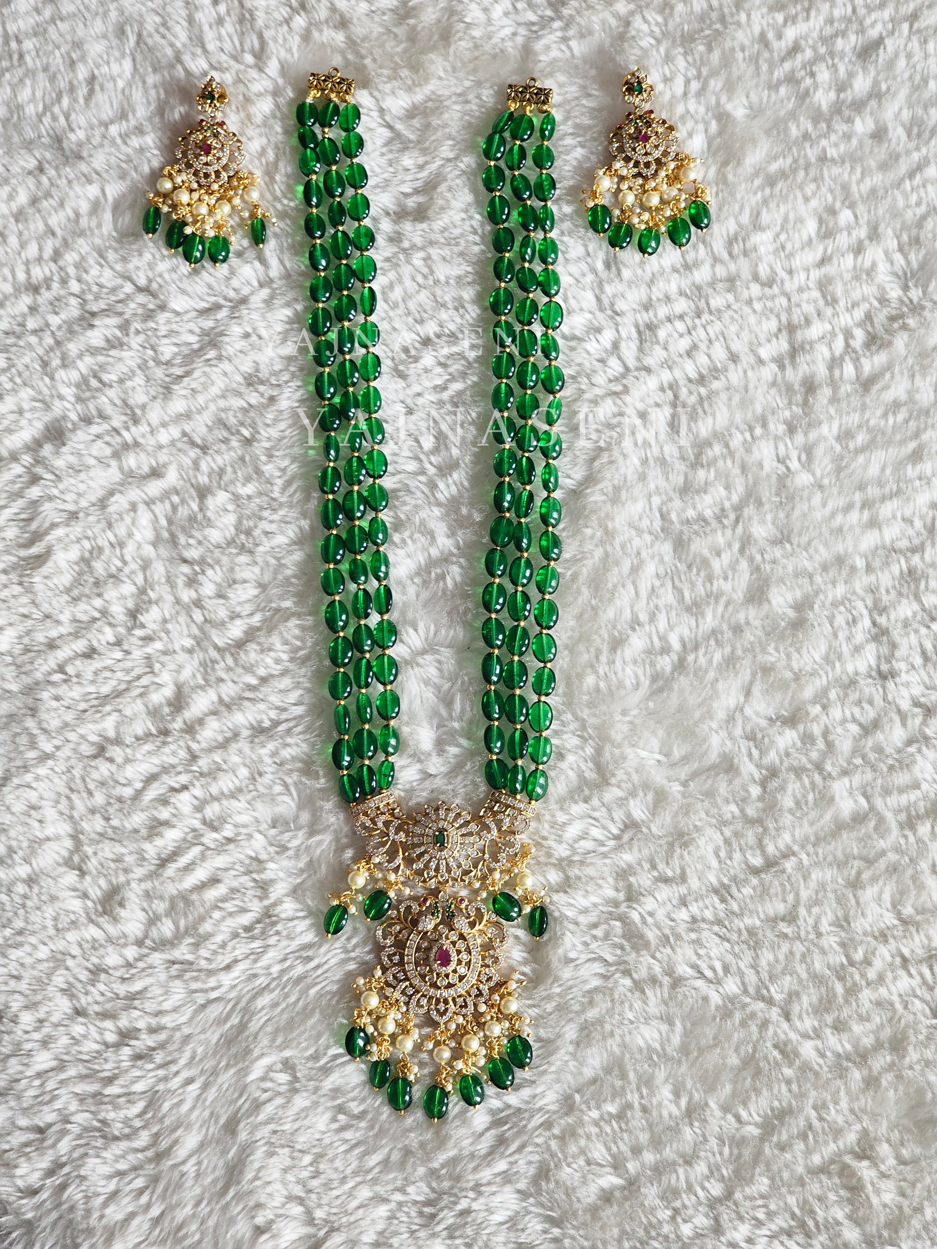 ABARNA necklace (emerald)