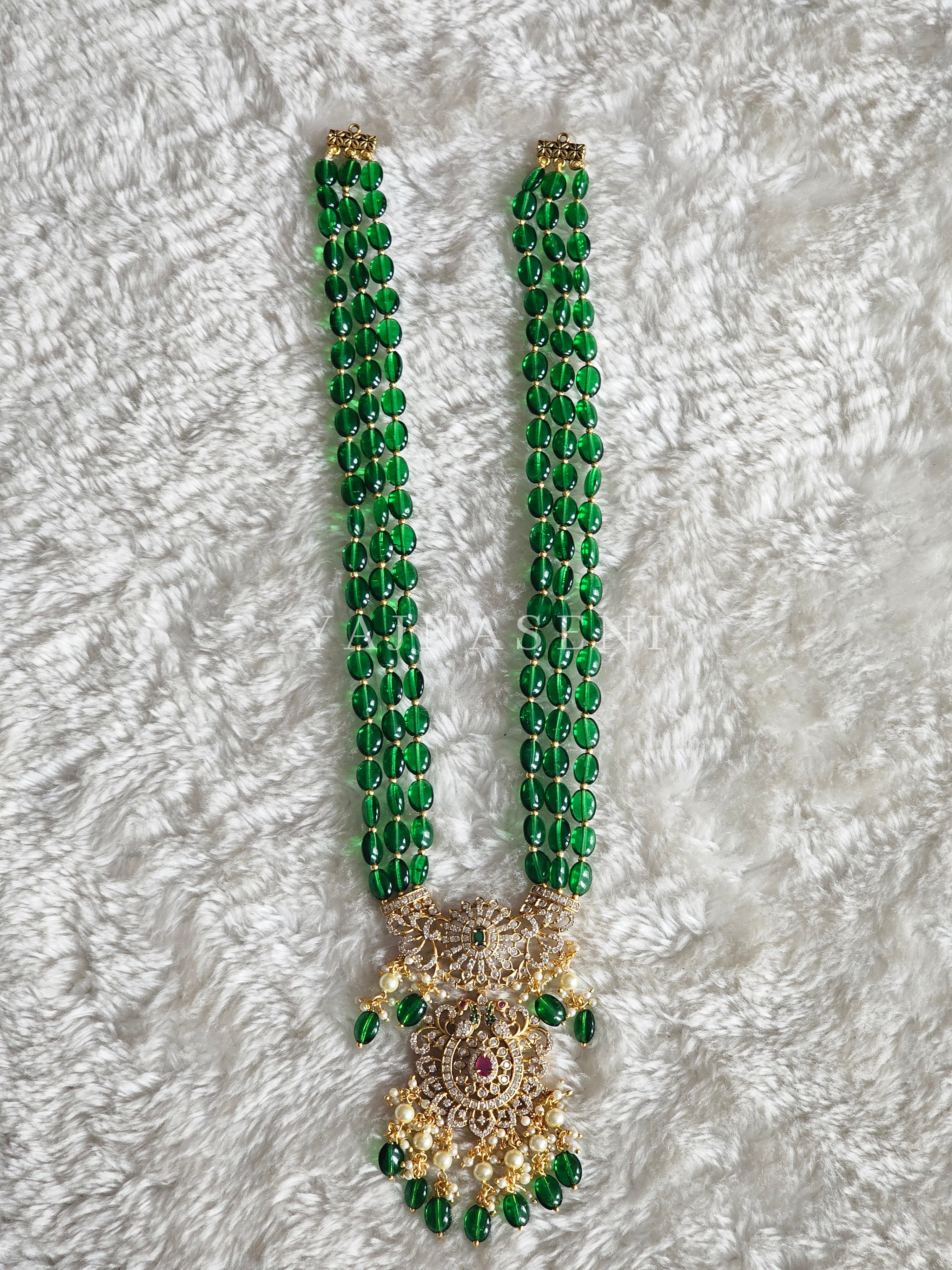 ABARNA necklace (emerald)
