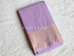 Load image into Gallery viewer, Vaira oosi x Checkered Saree - Lavender
