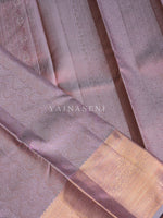 Load image into Gallery viewer, IRIDESCENT DREAM - Pure Kanjivaram Silk Saree with Copper Zari
