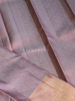 Load image into Gallery viewer, IRIDESCENT DREAM - Pure Kanjivaram Silk Saree with Copper Zari
