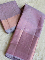 Load image into Gallery viewer, IRIDESCENT DREAM - Pure Kanjivaram Silk Saree with Copper Zari

