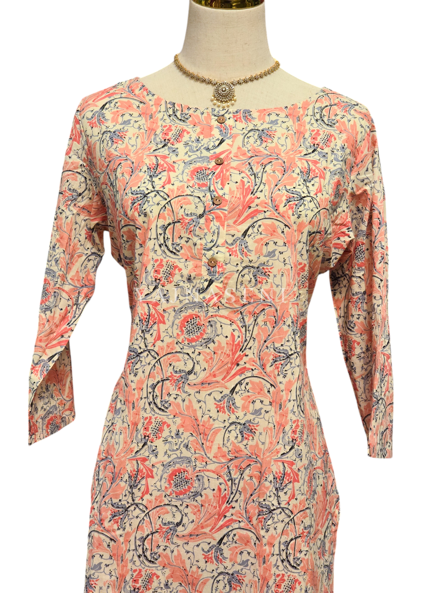 ANIKA [L / 40] - Straight cut kurti set