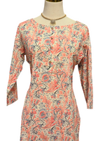 Load image into Gallery viewer, ANIKA [L / 40] - Straight cut kurti set
