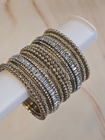 Load image into Gallery viewer, PARISHA - set of bangles (Silver)
