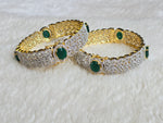 Load image into Gallery viewer, KANTI - pair of kada (Green)
