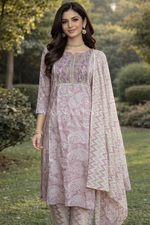Load image into Gallery viewer, IBHA [XL/42] - Straight Cut Kurti Set
