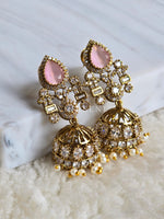 Load image into Gallery viewer, TRIKAYA earrings (Rose Quartz)
