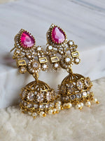 Load image into Gallery viewer, TRIKAYA earrings (Ruby)
