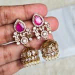 Load image into Gallery viewer, TRIKAYA earrings (Ruby)
