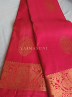 Load image into Gallery viewer, Imperial - Pure Kanjivaram Silk Saree with Copper Zari
