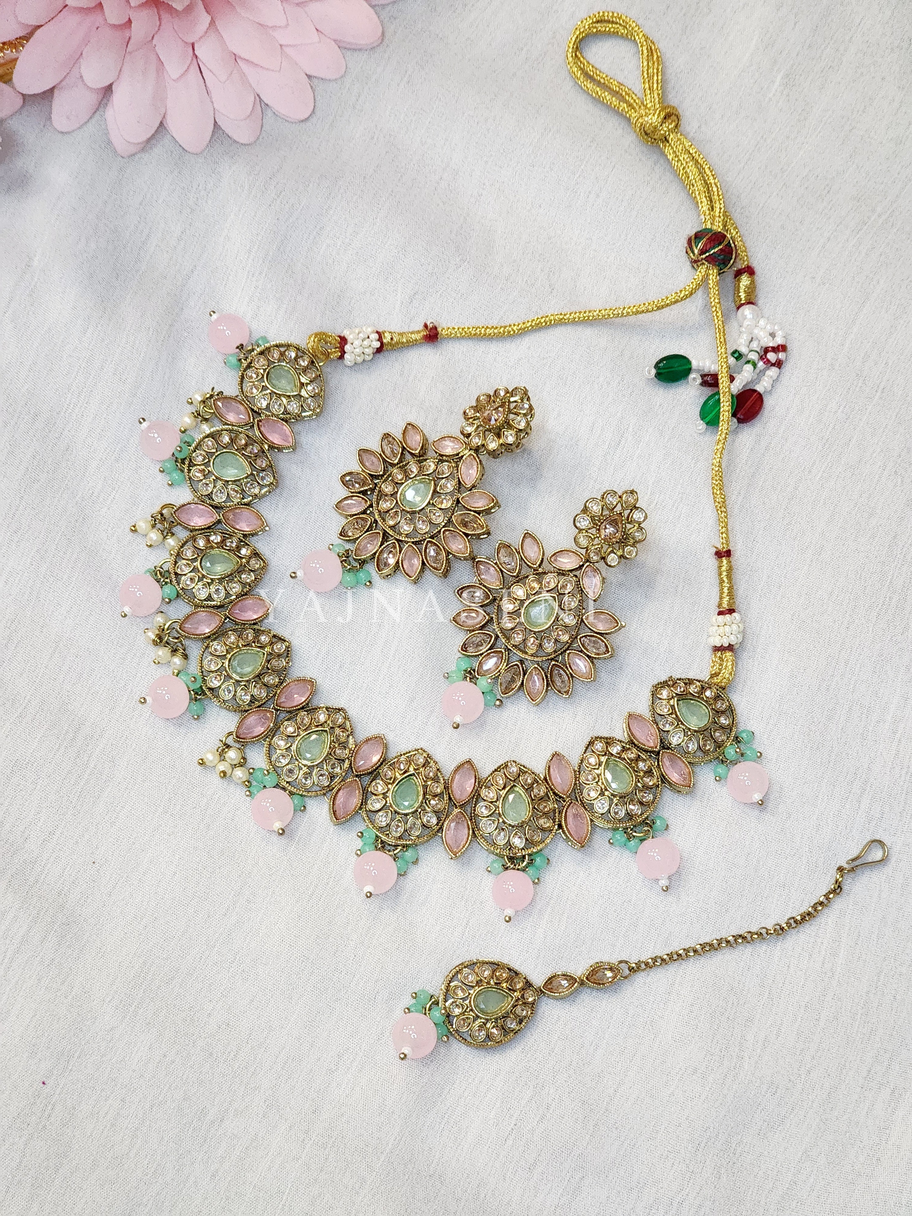 NIVYA (mint x pink)