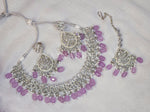 Load image into Gallery viewer, SHIFANA - silver x pastel purple
